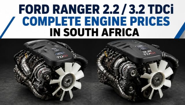 Ford Ranger 2.2 / 3.2 TDCi Complete Engine Prices in South Africa