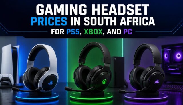 Gaming Headset Prices in South Africa for PS5, Xbox, and PC