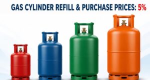 Gas Cylinder Refill & Purchase Prices: 9kg, 14kg, 19kg, and 48kg LPG refill rates Gas Cylinder Refill & Purchase Prices 9kg, 14kg, 19kg, and 48kg LPG refill rates