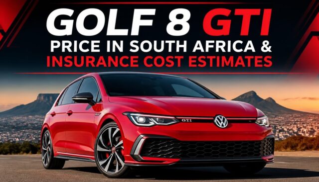Golf 8 GTI Price in South Africa & Insurance Cost Estimates