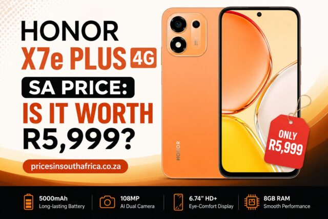 Honor X7e Plus 4G SA Price & Best Local Cash Deals