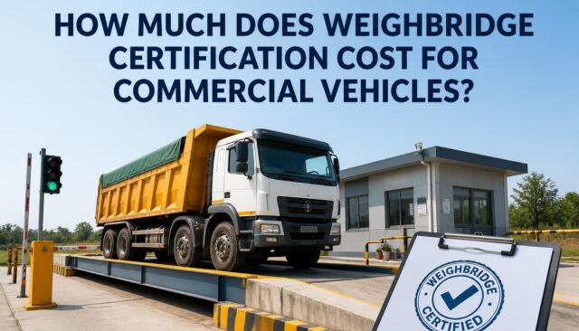 How Much Does Weighbridge Certification Cost for Commercial Vehicles How Much Does Weighbridge Certification Cost for Commercial Vehicles?