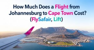 How Much Does a Flight from Johannesburg to Cape Town Cost? (FlySafair, Lift) How Much Does a Flight from Johannesburg to Cape Town Cost? (FlySafair, Lift)