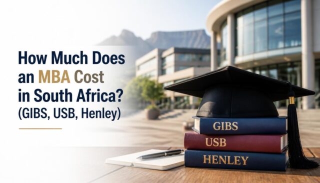 How Much Does an MBA Cost in South Africa? (GIBS, USB, Henley)
