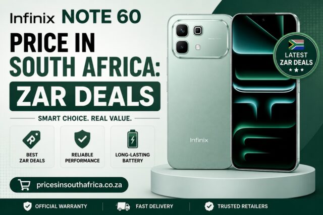 Infinix Note 60 Price in South Africa: ZAR Deals