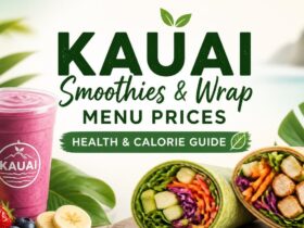 Kauai Smoothies & Wrap Menu Prices (Health & Calorie Guide)