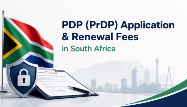 PDP (PrDP) Application & Renewal Fees in South Africa