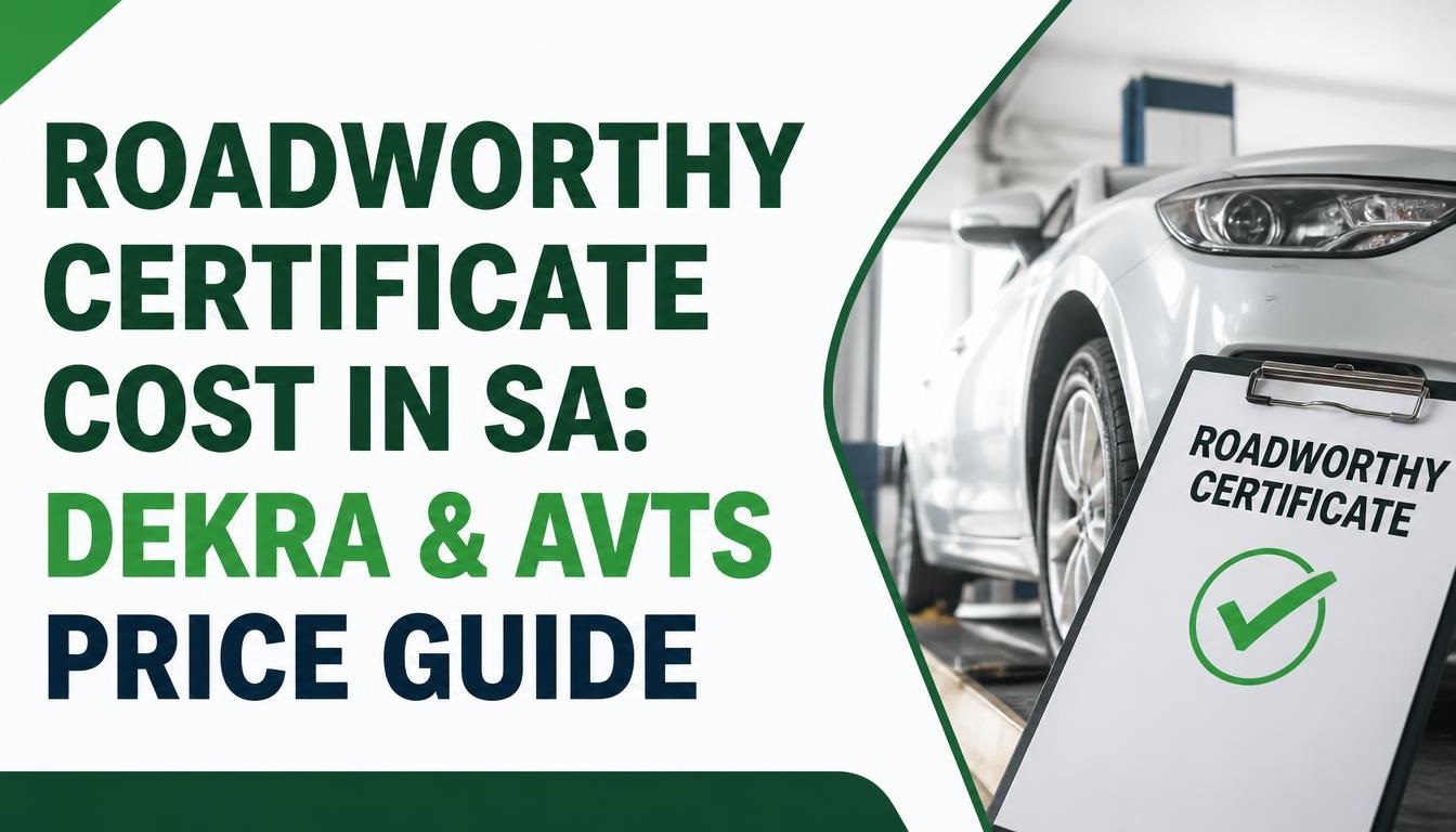 Roadworthy Certificate Cost in SA: Dekra & AVTS Price Guide