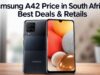 Samsung A42 Price in Price in South Africa: Best Deals & Retails Samsung A42 Price in Price in South Africa: Best Deals & Retails