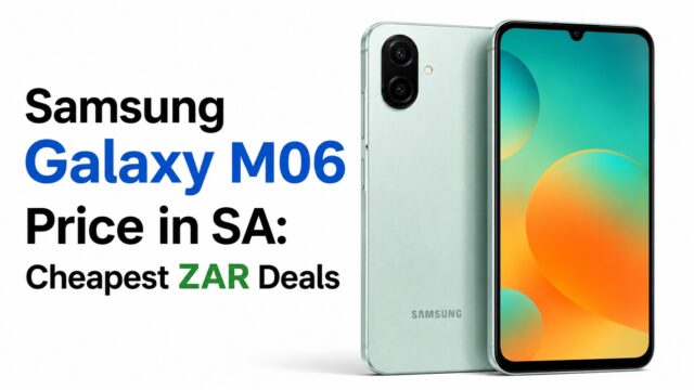 Samsung Galaxy M06 Price in SA: Cheapest ZAR Deals