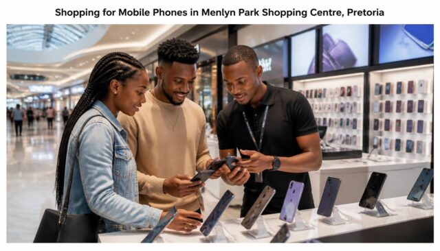 Shopping for Mobile Phones in Menlyn Park Shopping Centre, Pretoria