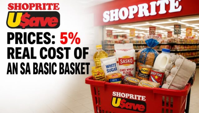 Shoprite Usave Prices: Real Cost of an SA Basic Basket