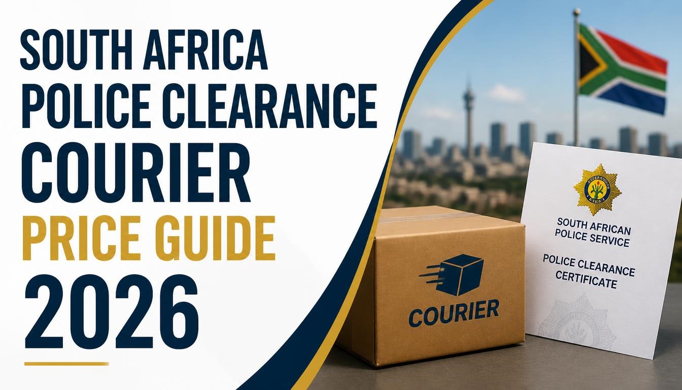 South Africa Police Clearance Courier Price Guide (2026 ZAR)