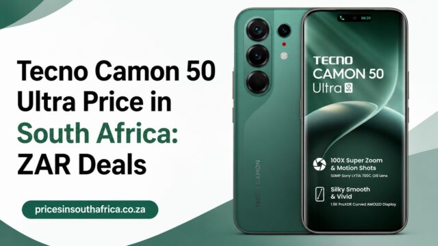 Tecno Camon 50 Ultra Price in South Africa: ZAR Deals