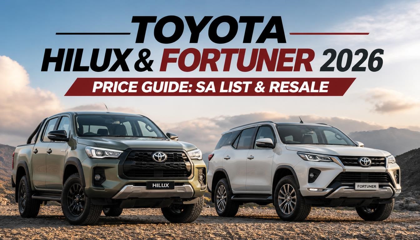 Toyota Hilux & Fortuner 2026 Price Guide: SA List & Resale