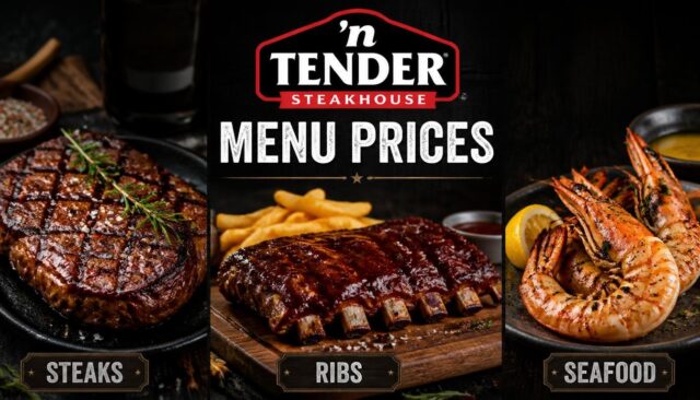 Turn 'n Tender Steakhouse Menu Prices (Steaks, Ribs, Seafood) Turn 'n Tender Steakhouse Menu Prices (Steaks, Ribs, Seafood)