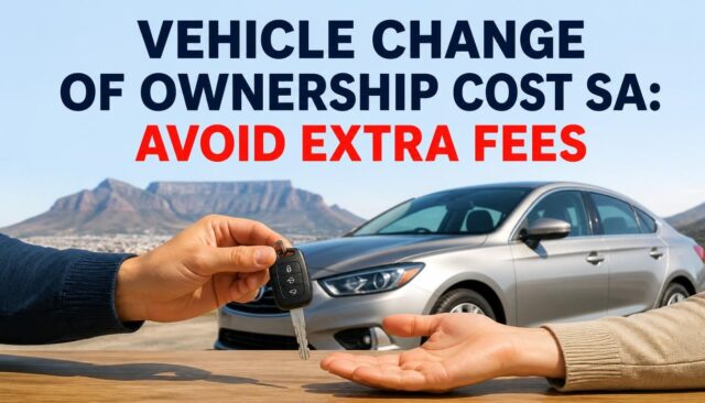 Vehicle Change of Ownership Cost SA: Avoid Extra Fees