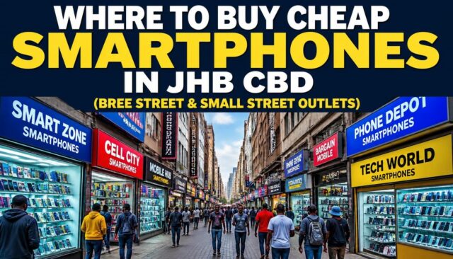 Where to Buy Cheap Smartphones in JHB CBD (Bree Street & Small Street Outlets) Where to Buy Cheap Smartphones in JHB CBD (Bree Street & Small Street Outlets)