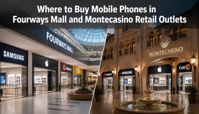 Where to Buy Mobile Phones in Fourways Mall and Montecasino Retail Outlets