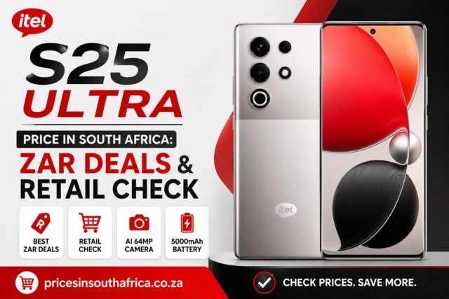 itel S25 Ultra Price in South Africa: ZAR Deals & Retail Check