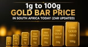 1g to 100g Gold Bar Price in South Africa Today (ZAR Updated) 1g to 100g Gold Bar Price in South Africa Today (ZAR Updated)