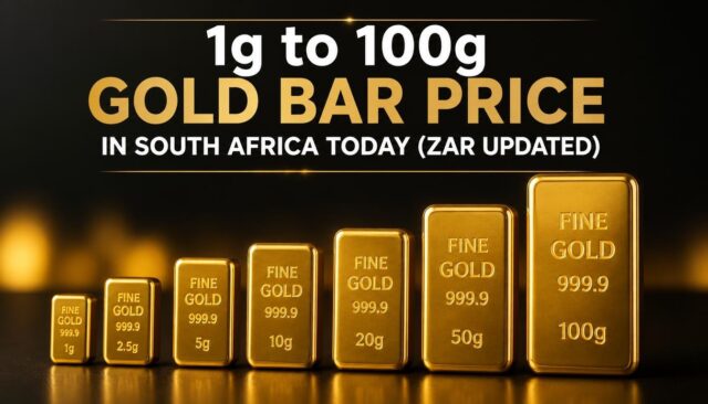 1g to 100g Gold Bar Price in South Africa Today (ZAR Updated) 1g to 100g Gold Bar Price in South Africa Today (ZAR Updated)