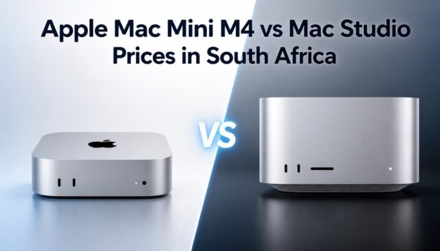 Apple Mac Mini M4 vs Mac Studio Prices in South Africa