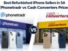 Best Refurbished iPhone Sellers in SA (Phonetradr vs Cash Converters Prices) Best Refurbished iPhone Sellers in SA (Phonetradr vs Cash Converters Prices)