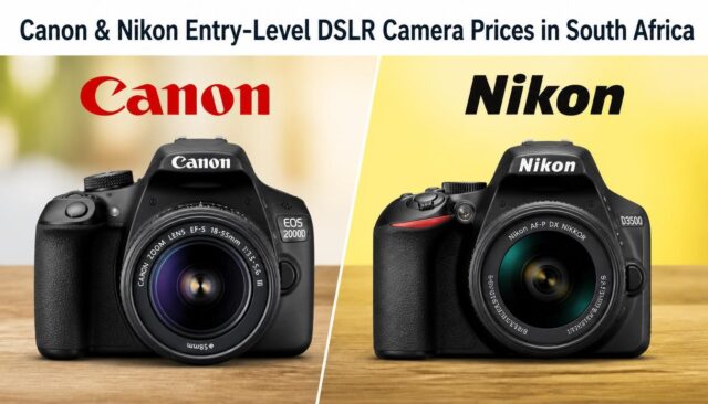 Canon & Nikon Entry-Level DSLR Camera Prices in South Africa (2026 Price List & Comparison)
