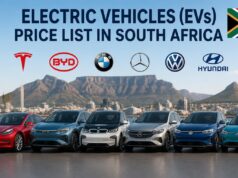 Electric Vehicles (EVs) Price List in South Africa Electric Vehicles (EVs) Price List in South Africa