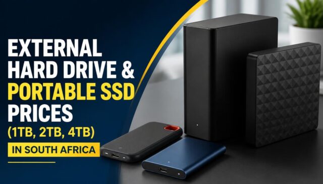 External Hard Drive & Portable SSD Prices (1TB, 2TB, 4TB) in South Africa