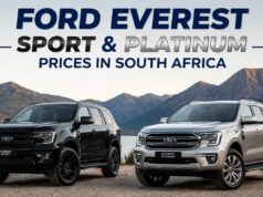 Ford Everest Sport & Platinum Prices in South Africa Ford Everest Sport & Platinum Prices in South Africa