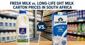 Fresh Milk vs. Long-Life UHT Milk Carton Prices in South Africa Fresh Milk vs. Long-Life UHT Milk Carton Prices in South Africa