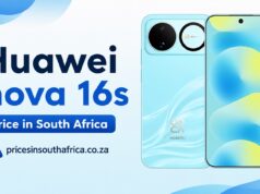 Huawei nova 16s Price in South Africa Huawei nova 16s Price in South Africa