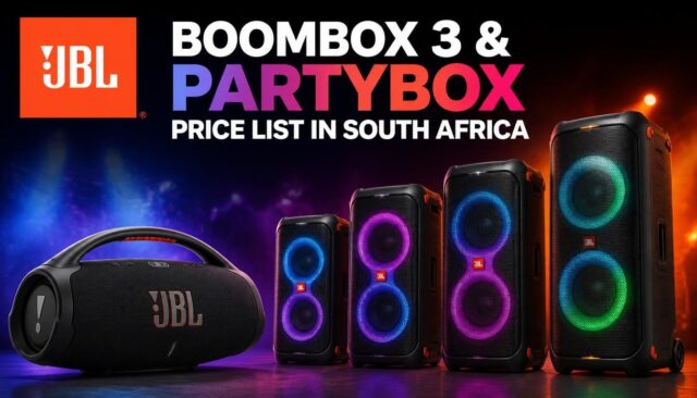 JBL Boombox 3 & PartyBox Price List in South Africa JBL Boombox 3 & PartyBox Price List in South Africa