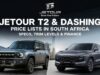 Jetour T2 & Dashing Price Lists in South Africa: Specs, Trim Levels & Finance Jetour T2 & Dashing Price Lists in South Africa: Specs, Trim Levels & Finance