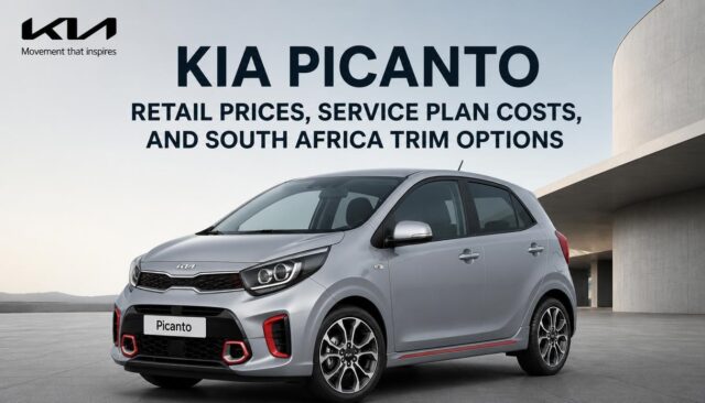 Kia Picanto Retail Prices, Service Plan Costs, and South Africa Trim Options