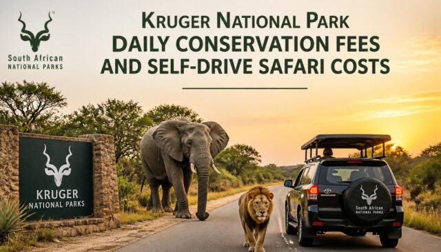 Kruger National Park Daily Conservation Fees and Self-Drive Safari Costs