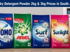 Laundry Detergent Powder 2kg & 3kg Prices in South Africa Laundry Detergent Powder 2kg & 3kg Prices in South Africa