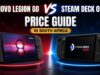 Lenovo Legion Go vs Steam Deck OLED Price Guide in South Africa Lenovo Legion Go vs Steam Deck OLED Price Guide in South Africa
