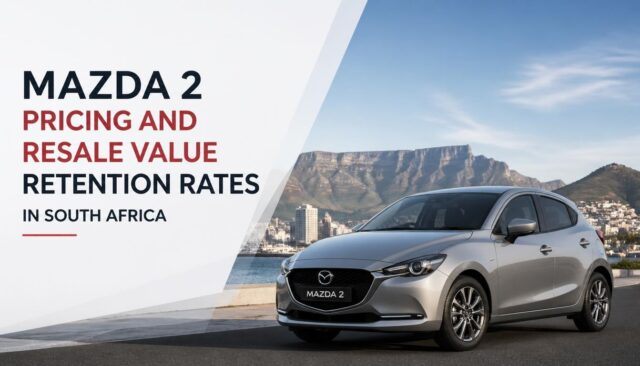 Mazda 2 Pricing and Resale Value Retention Rates in South Africa