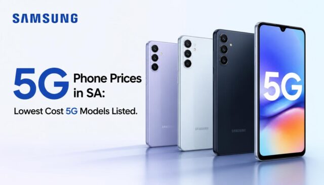 Samsung 5G Phone Prices in SA: Lowest Cost 5G Models Listed
