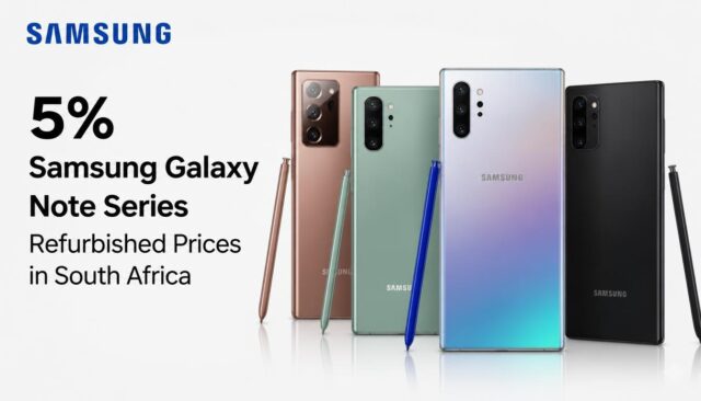 Samsung Galaxy Note Series Refurbished Prices in South Africa