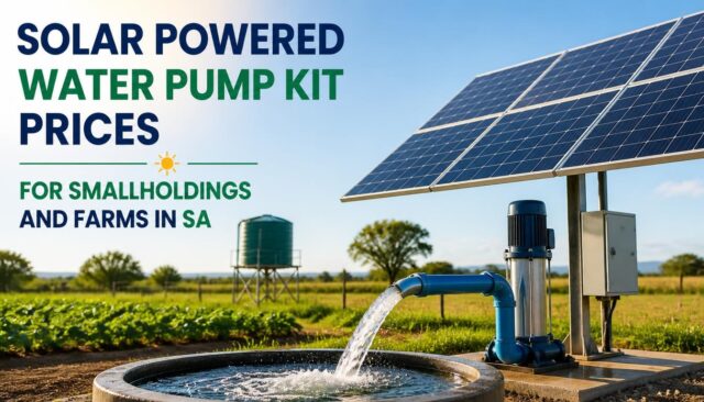 Solar Powered Water Pump Kit Prices for Smallholdings and Farms in SA Solar Powered Water Pump Kit Prices for Smallholdings and Farms in SA