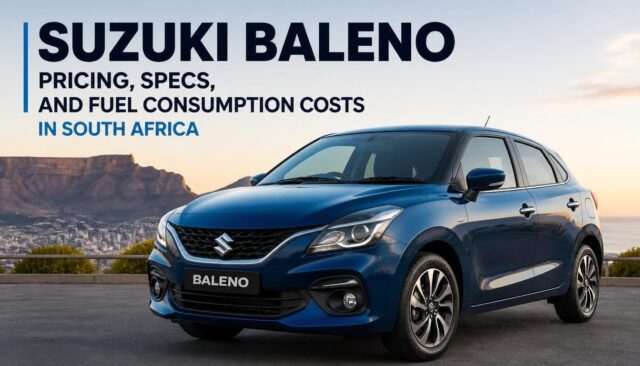 Suzuki Baleno Pricing, Specs, and Fuel Consumption Costs in South Africa