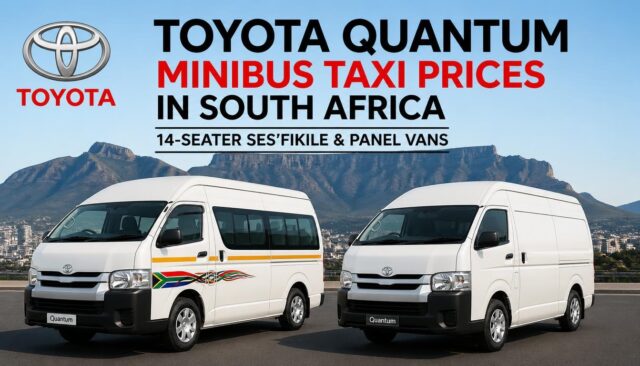 Toyota Quantum Minibus Taxi Prices in South Africa 14-Seater Ses'fikile & Panel Vans Toyota Quantum Minibus Taxi Prices in South Africa: 14-Seater Ses'fikile & Panel Vans