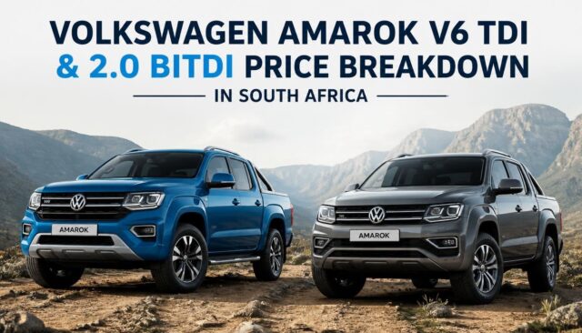 Volkswagen Amarok V6 TDI & 2.0 BiTDI Price Breakdown in South Africa
