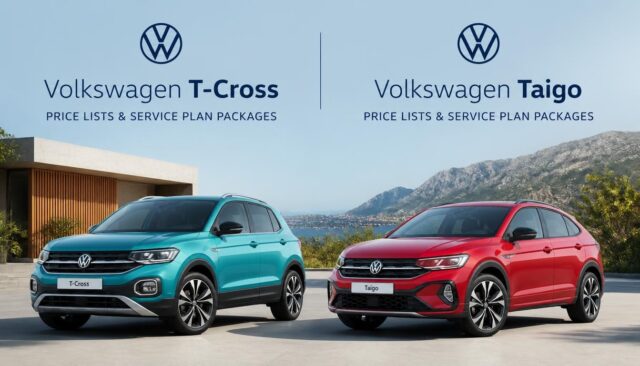 Volkswagen T-Cross & Taigo South Africa Price Lists and Service Plan Packages Volkswagen T-Cross & Taigo South Africa Price Lists and Service Plan Packages